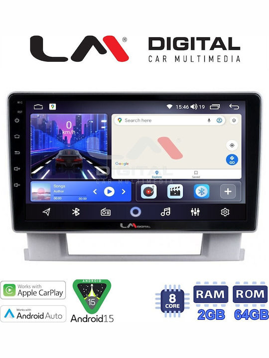 LM Digital Car Audio System for Opel Astra 2011-2015 Bluetooth USB Wi-Fi GPS Apple CarPlay Android Auto