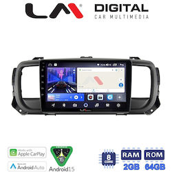 LM Digital Ηχοσύστημα Peugeot Expert Opel Vivaro Fiat Scudo Toyota Proace Citroen SpaceTourer / Jumpy 2016 με Bluetooth, USB & GPS