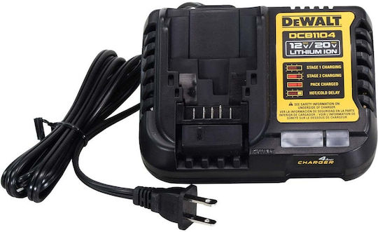 DEWALT Σετ Μπαταρίας Λιθίου Χωρητικότητας 2Ah 10.8V με Φορτιστή Powerstack