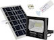 Mizoo Waterproof Solar LED Flood Light 150W Cold White 6500K with Remote Control IP66