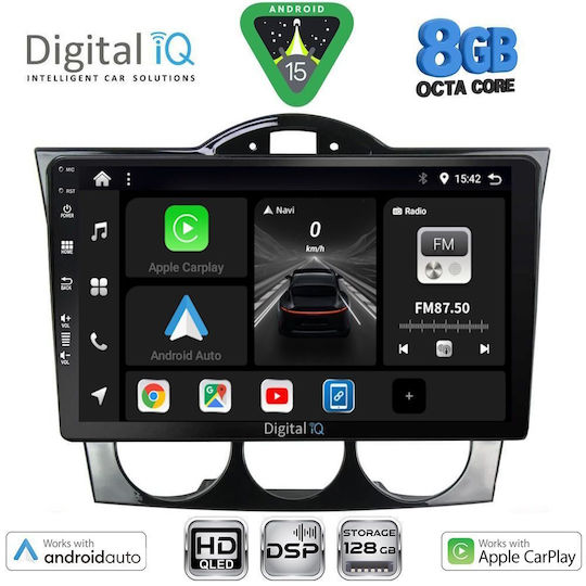 Digital IQ Ηχοσύστημα Αυτοκινήτου για Mazda RX-8 2001-2008 (Bluetooth/USB/WiFi/GPS/Apple-Carplay/Android-Auto) με Οθόνη Αφής 9"