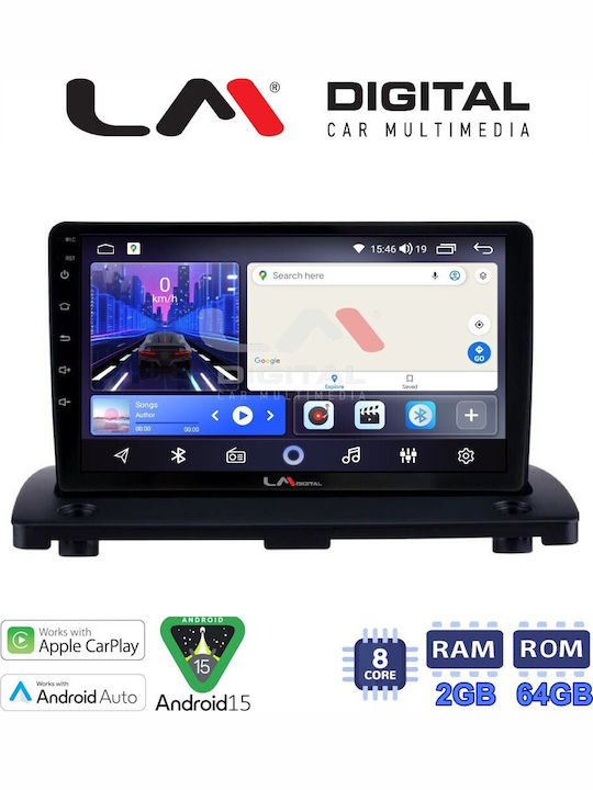 LM Digital Car Audio System for Volvo XC 90 2002 2014 Bluetooth USB Wi-Fi GPS Apple CarPlay Android Auto