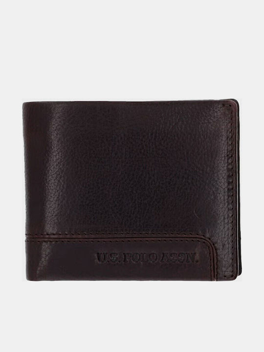 U.S. Polo Assn. Leather Men's Wallet With RFID ...