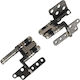 Laptop Hinges Bracket Set MSI Summit E14 Flip Evo A12m A12mt A13mt Ms-14f1 Ms14f1 E2m-4f11611-g60 E2m-4f11711-g60 Left & Right No Brackets Code 1-hng0871