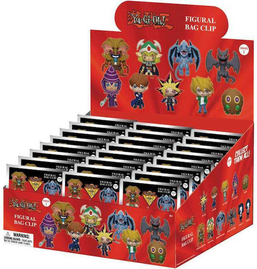 Yu-Gi-Oh Trei Dimensional Pvc Brelocuri Seria 1 Set De Expunere 24 Bucăți