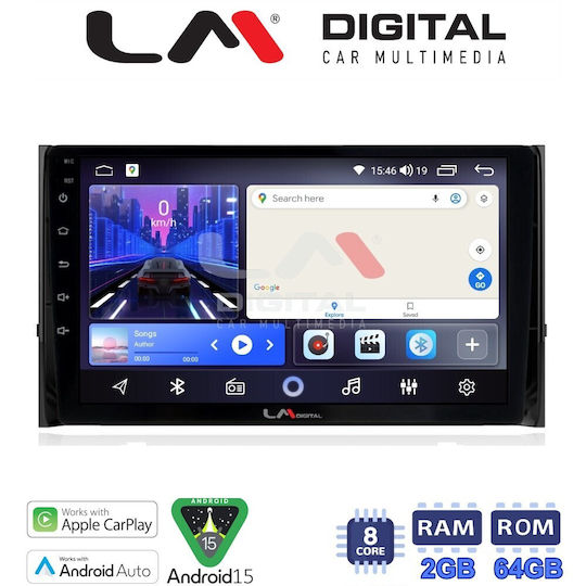 LM Digital Ηχοσύστημα Αυτοκινήτου για Skoda Karoq 2016 (Bluetooth/USB/WiFi/GPS/Apple-Carplay/Android-Auto)