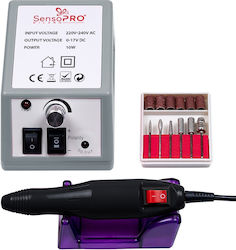 SensoPro Trotor Electric pentru Unghii 10W Gri cu 20000 RPM SensoPro Trotor Electric pentru Unghii 10W Gri cu 20000 RPM