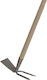 Double-sided Hoe 1300x75mm Handle Ideal