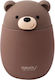 Asobu Bestie Stainless Steel Kids' Food Container 0.6L Brown