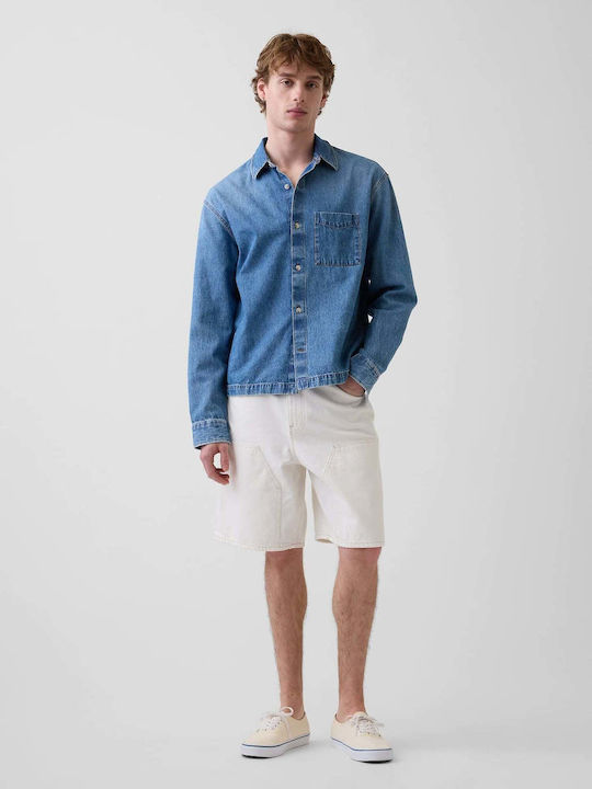 GAP Bermude Bărbătești din Denim cu Croială Lej...