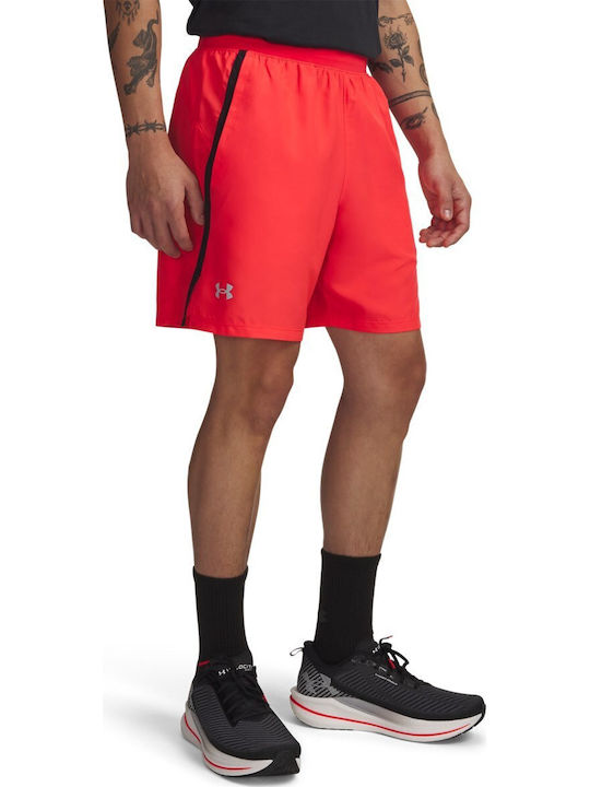 Under Armour Ua Launch 7'' Short Men's Red Bermuda