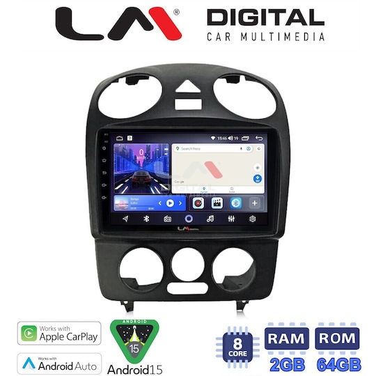 LM Digital Car Audio System for Volkswagen Beetle 2003 2010 Bluetooth USB Wi-Fi GPS Apple CarPlay Android Auto