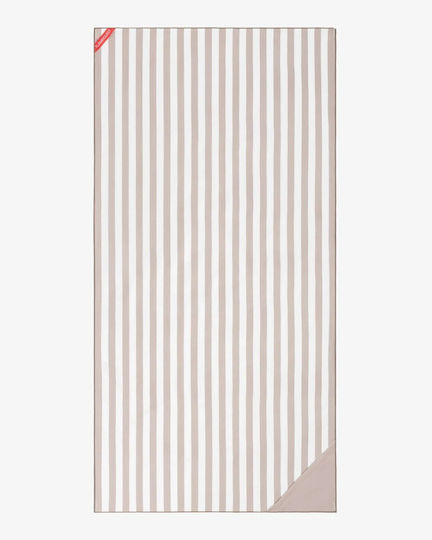 Flamingueo Microfiber Body Towel 400gr/m² Beige 180x90cm