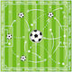 Football Napkins World Cup Birthday 33x33cm X10