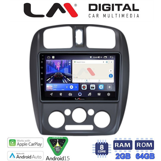 LM Digital Ηχοσύστημα Αυτοκινήτου για Mazda 323 1999>2004 (Bluetooth/USB/WiFi/GPS/Apple-Carplay/Android-Auto)