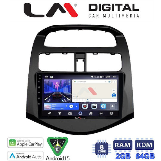LM Digital Автомобилна Аудио Система За Chevrolet Spark 2009>2014 Bluetooth USB WiFi GPS Apple CarPlay Android Auto