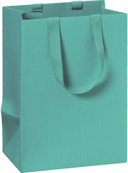 Stewo Stewo Geschenkverpackung Tasche Für Geschenk Türkis 10x14x8cm