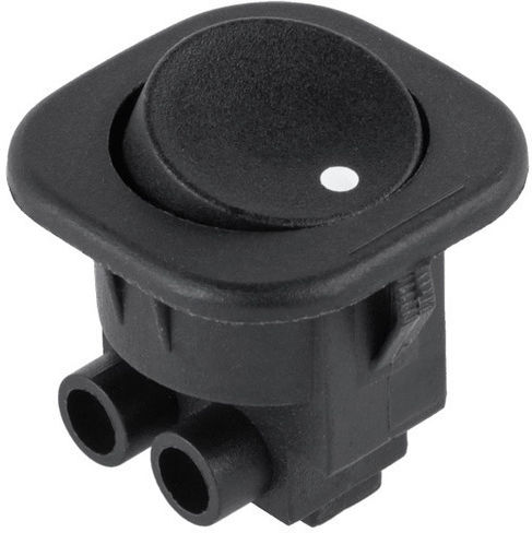 482364 Comutator 230v On-Off Negru Rs-101-7c T-120 Set 5 Bucăți