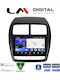 LM Digital Car Audio System for Mitsubishi Asx 2020 2023 Bluetooth USB Wi-Fi GPS Apple CarPlay Android Auto