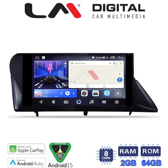 LM Digital Ηχοσύστημα Αυτοκινήτου για Lexus RX 2009 2014 (Bluetooth/USB/WiFi/GPS/Apple-Carplay/Android-Auto)