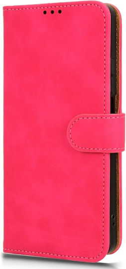 Tel1 Tcl 40 Se Rhombic Grid Book Case Rose Red