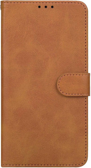 Tel1 Honor X6b Wallet Book Mobile Phone Case Brown