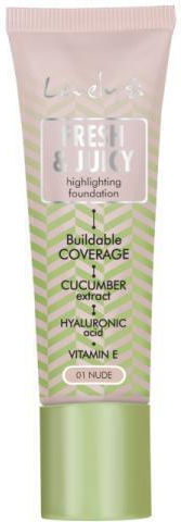 Lovely Fresh & Juicy Liquid Foundation 01 Nude 25gr