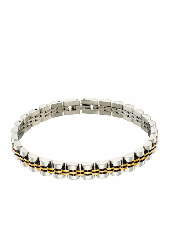 Art Collection Women's Handcuff Bracelet Made of Stainless Steel