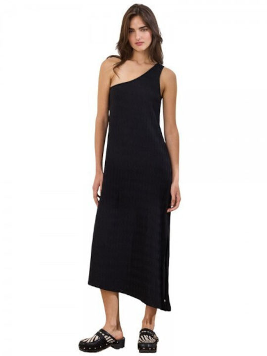 Namaste Summer Midi Dress Black