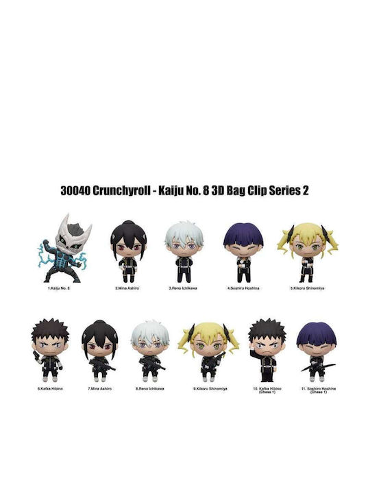 Kaiju No 8 PVC Bag Clips Series 2 Display Set 24 Pieces