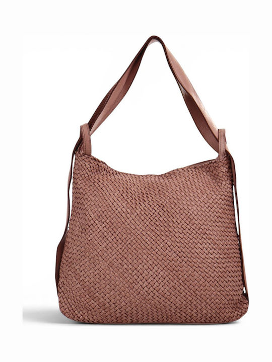Passaggio Leather Δερμάτινη Γυναικεία Τσάντα Ώμ...