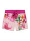 Kids Fabric Terry Printed Shorts/Bermuda