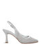 Pumps mit Hohem Absatz in Silber