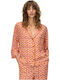 Long Sleeve Women's Shirt Orange