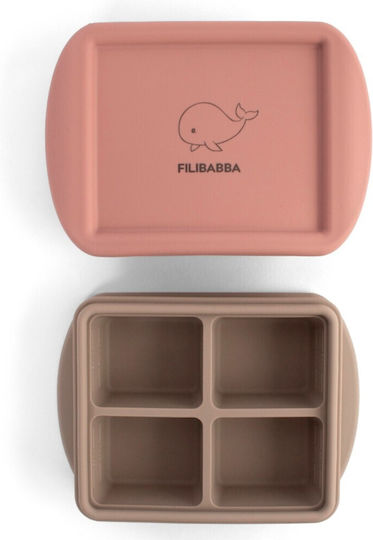 Filibabba Accesorii Pentru Masă Roz Din Silicon 2 Bucăți