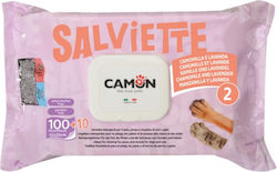 Camon Feuchttücher Für Hunde Reinigung 32x20cm 110 Stück Kamille Lavendel Camon Feuchttücher Für Hunde Reinigung 32x20cm 110 Stück Kamille Lavendel