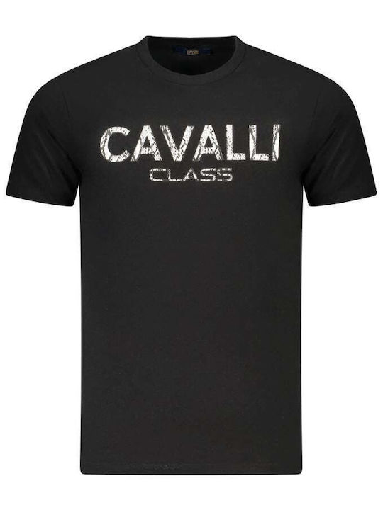 Roberto Cavalli Мъжка Тениска Черна