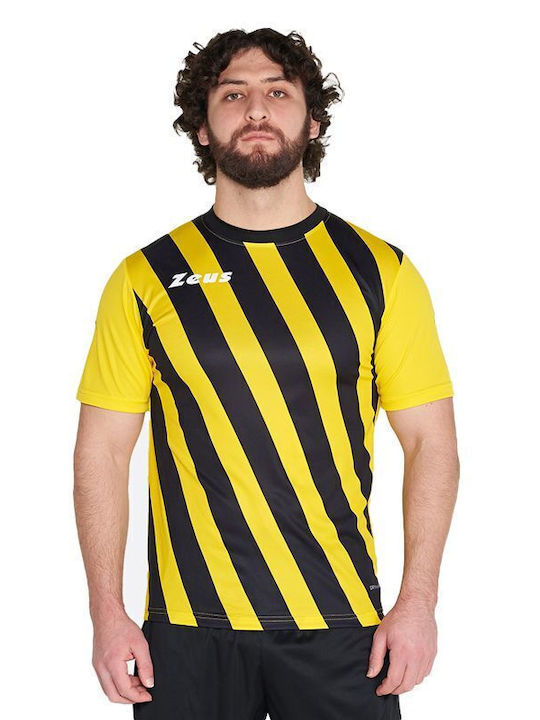 Athletic T-shirt Yellow/Black