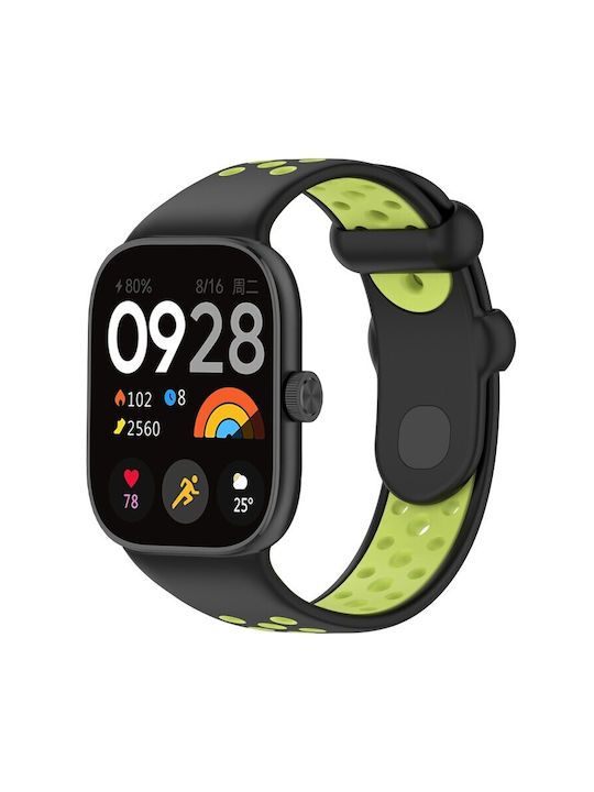 Silicone Strap Redmi Watch 6 5 4 Smart Band 9 Pro 8 Pro Black Lime Green Oem