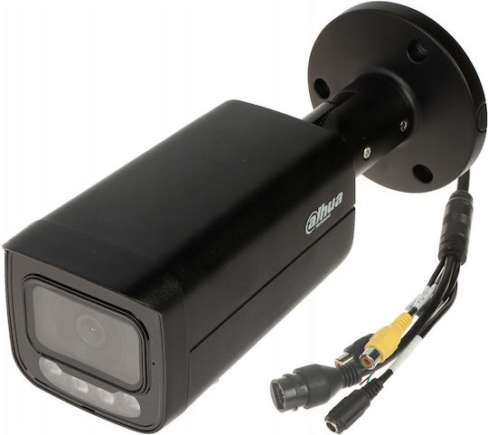 Dahua IPC-HFW2849T-AS-IL-0360B-BLACK IP Камера за Видеонаблюдение 4K Водоустойчива с Микрофон и Обектив 3.6mm