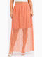 Maxi Skirt Salmon SH-17594-26SK-Salmon