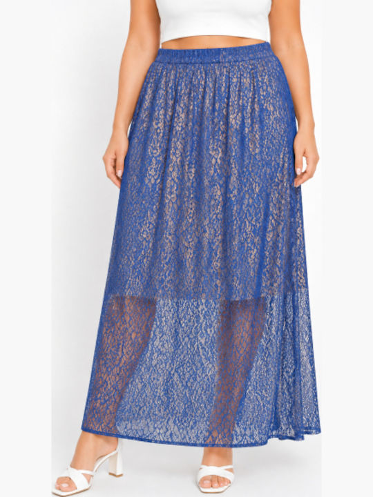 Maxi Skirt Blue SH-17594-26SK-Blue