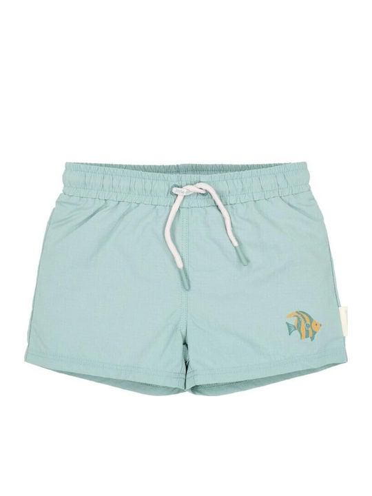 Little Dutch Little Kids Swim Shorts with Shade Green