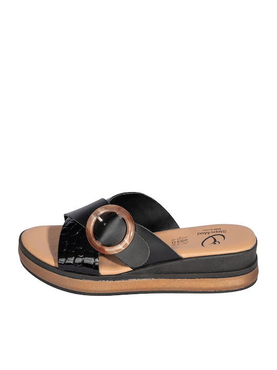 Women's Anatomic Black Sandals