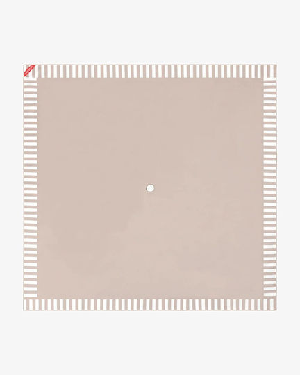 Mikrofaser Bettdecke Picknick 180*180cm Zentralöffnung Regenschirm Vera Beige Flamingueo
