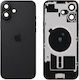 Back Glass Steel Plate Magnets Magsafe & Camera Lens Iphone 17 Black