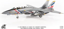 Grumman F-14d Super Tomcat Us Navy Vf-2 Bounty Hunters Scale 1:72 Jc Wings Jcw-72-f14-018 Grumman F-14d Super Tomcat Us Navy Vf-2 Bounty Hunters Scale 1:72 Jc Wings Jcw-72-f14-018