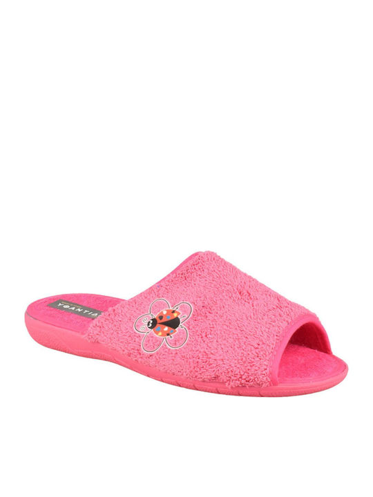 Terry Winter Women's Fuchsia Slippers