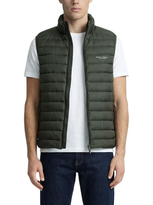 Sleeveless Khaki Jacket