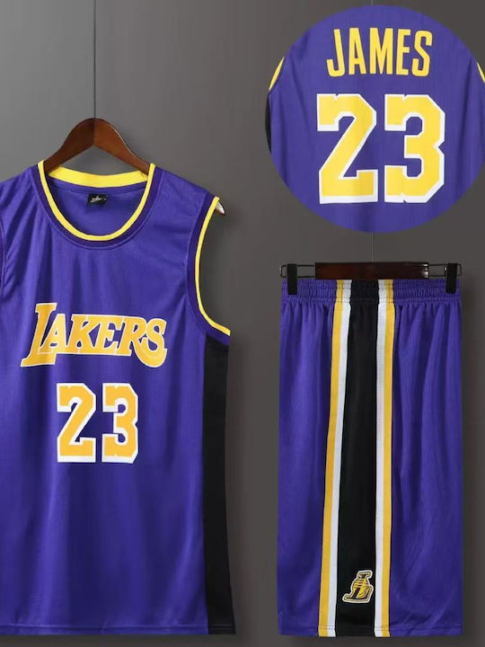 King Men's Basketball Set James Los Angeles Lakers “23”
